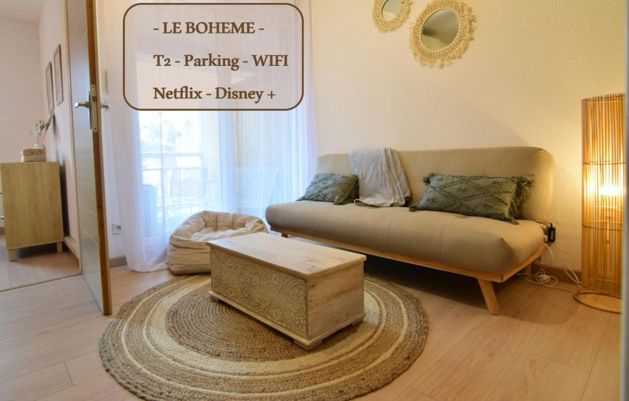 Le Boheme T2-Wifi-Calme-Parking Lourdes Exterior foto